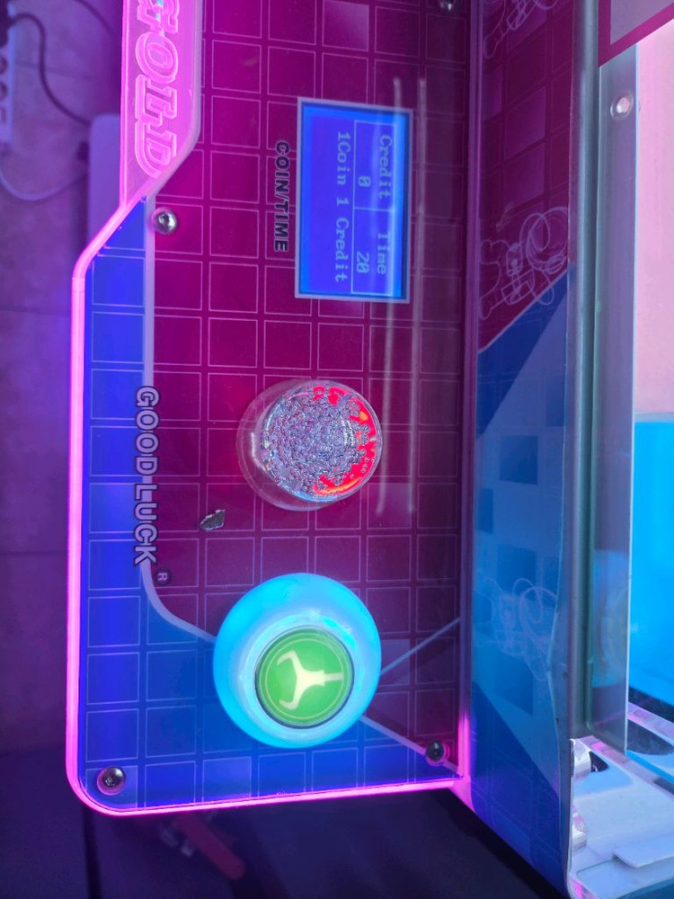 미니골드 인형뽑기기계 이미지