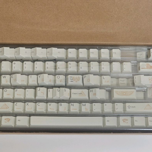 Alephkey 이집트 PBT 베이스 + 넘패드 키캡세트 이미지