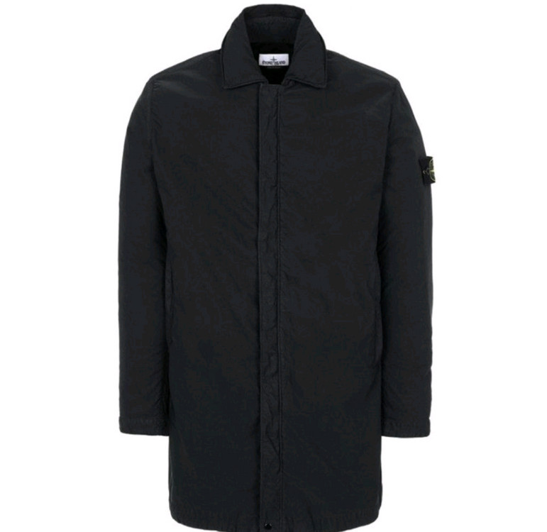 스톤아일랜드/NYLON BATAVIA TC 코트/M/블랙 이미지