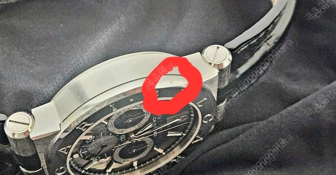 마지막 가격조정 불가리 디아고노 칼리브로 303 시계 팝니다 DG42SCH 이미지