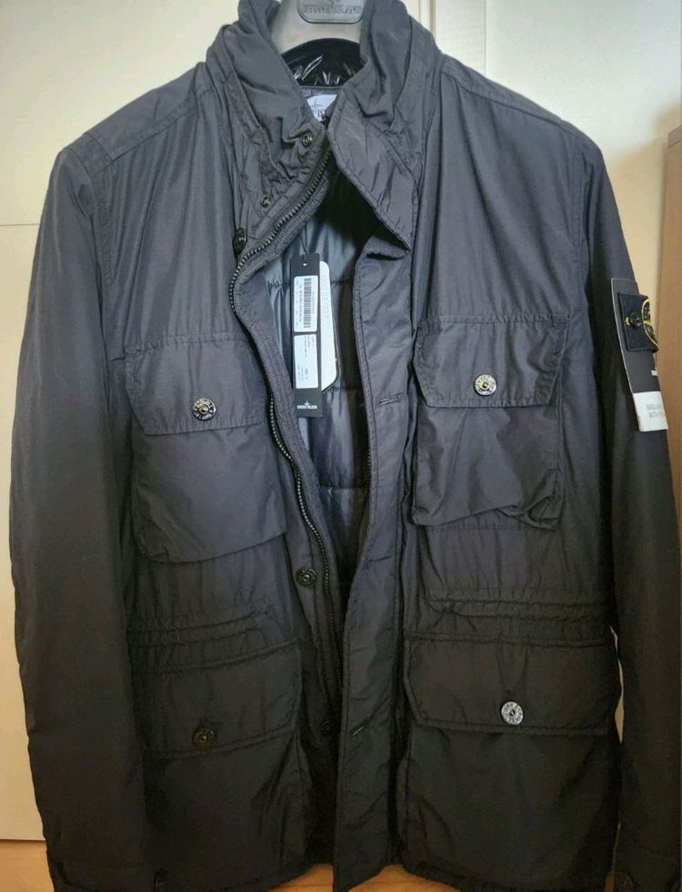 스톤아일랜드/NASLAN LIGHT프리마로프트 패딩/블랙/M 이미지