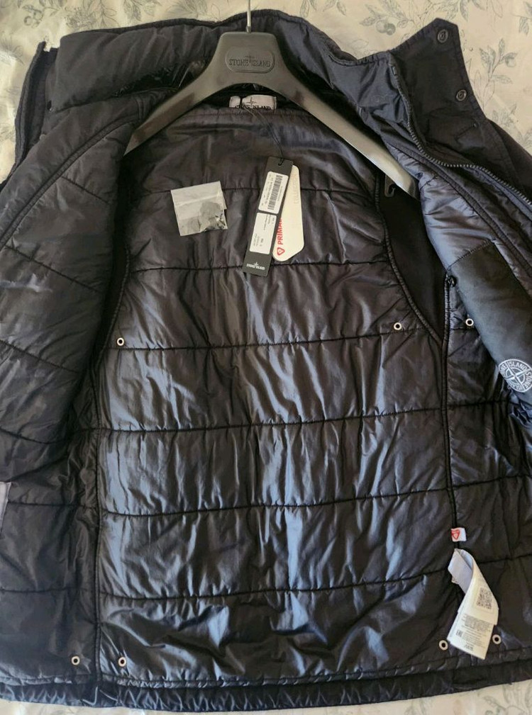 스톤아일랜드/NASLAN LIGHT프리마로프트 패딩/블랙/M 이미지