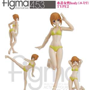 figma 453 수영복 여성 바디 (에밀리) TYPE2 이미지