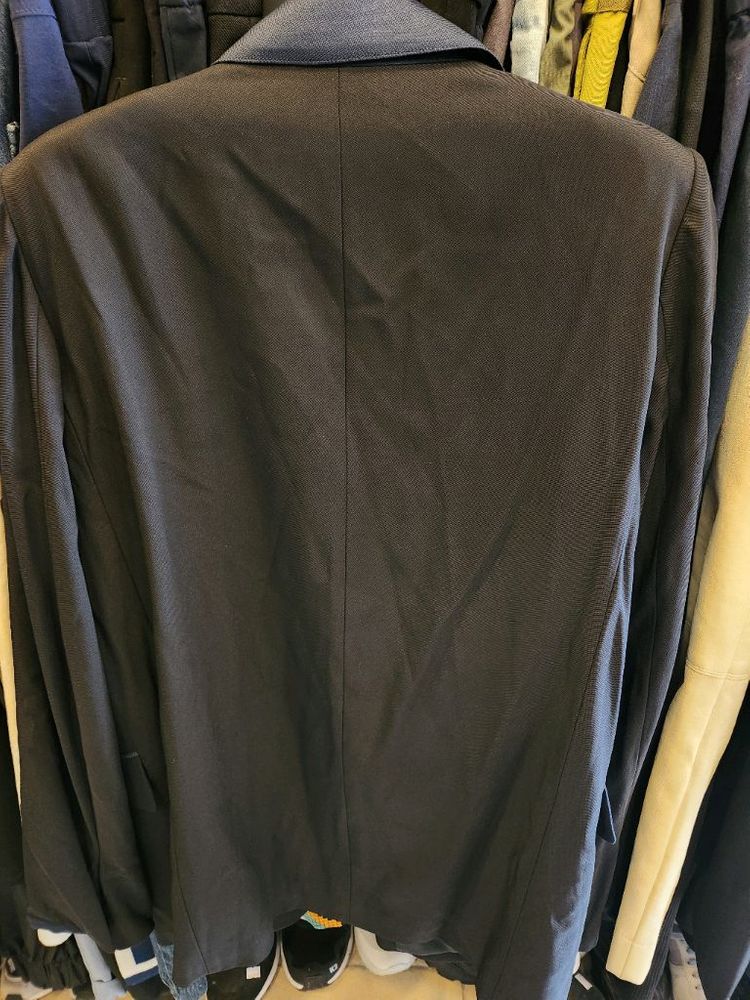 타임 블랙 더블 버튼 자켓 이미지