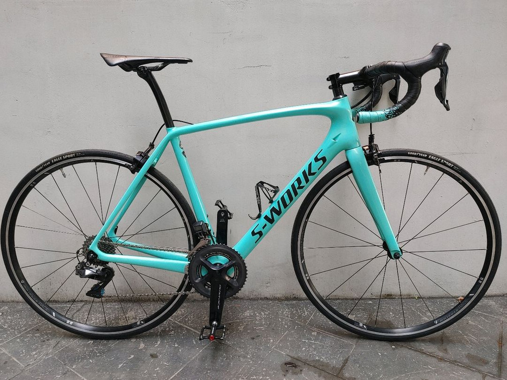상태최상 20년 조립 스페셜라이즈드 에스웍스 풀 듀라에이스 di2(전자식) 카본 로드자전거 56사이즈 팔아요. 이미지