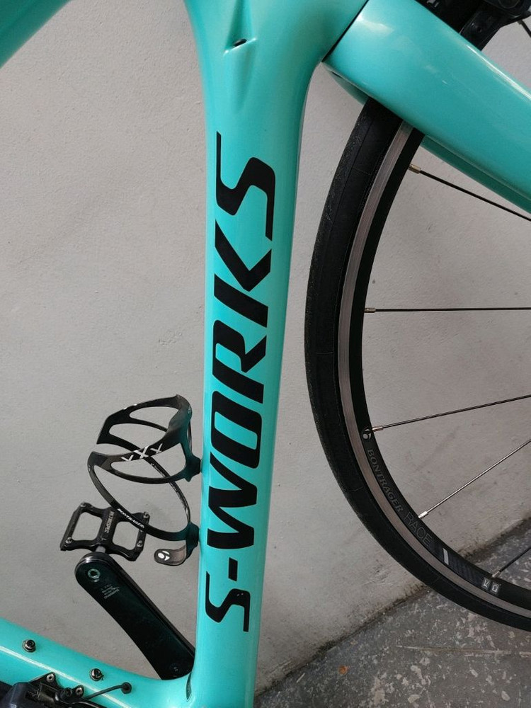 상태최상 20년 조립 스페셜라이즈드 에스웍스 풀 듀라에이스 di2(전자식) 카본 로드자전거 56사이즈 팔아요. 이미지