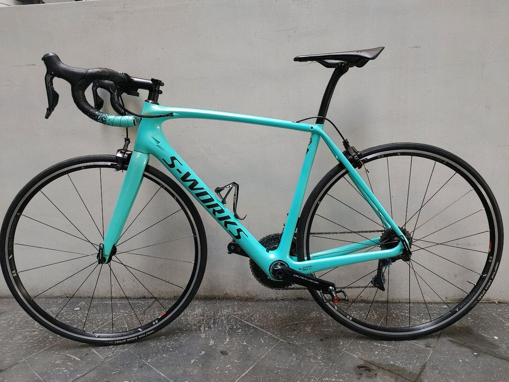 상태최상 20년 조립 스페셜라이즈드 에스웍스 풀 듀라에이스 di2(전자식) 카본 로드자전거 56사이즈 팔아요. 이미지