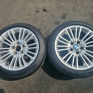 포터전용 bmw 17인치 휠타이어 이미지