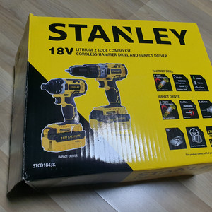 스탠리 전동드릴 이미지