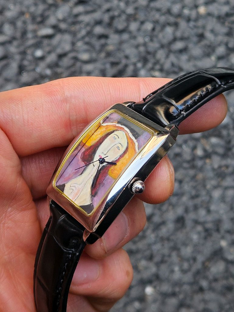 모딜리아니 탱크시계 이미지