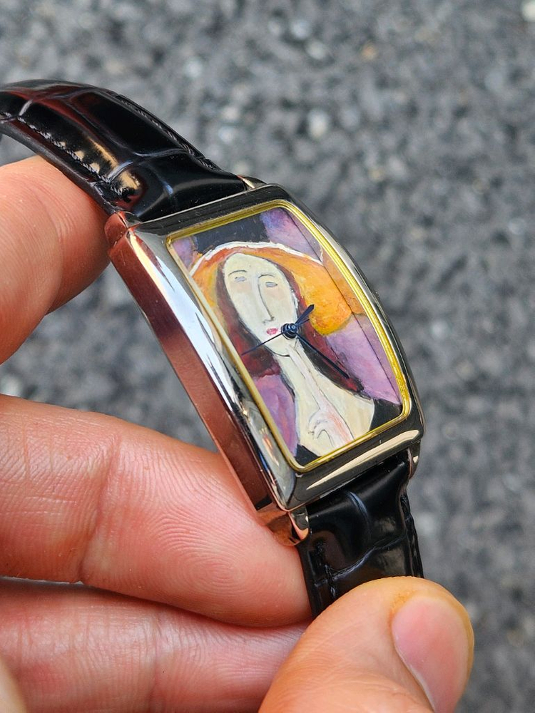 모딜리아니 탱크시계 이미지