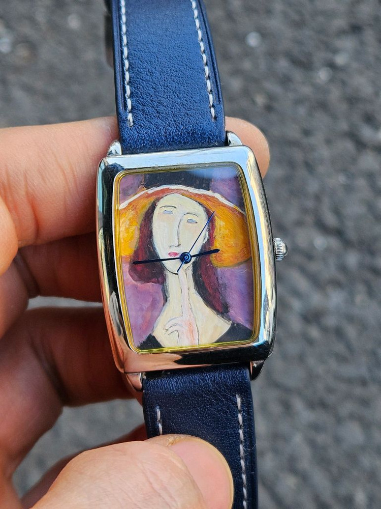 모딜리아니 탱크시계 이미지