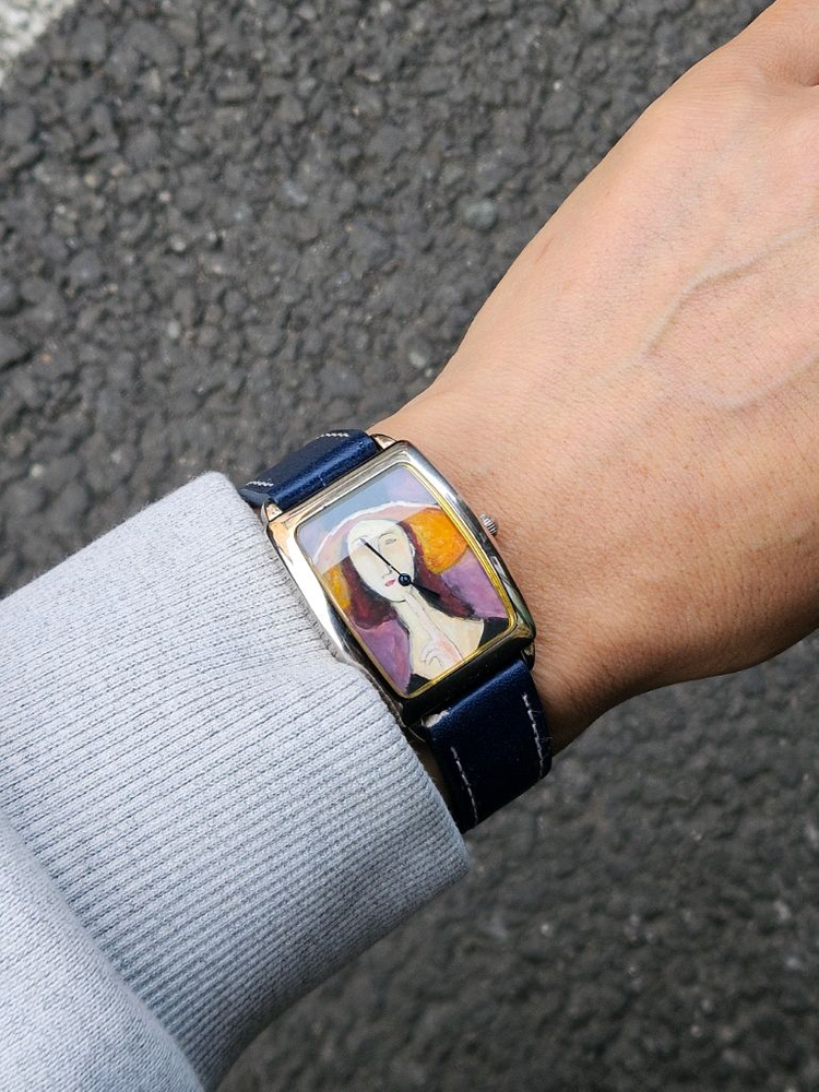 모딜리아니 탱크시계 이미지