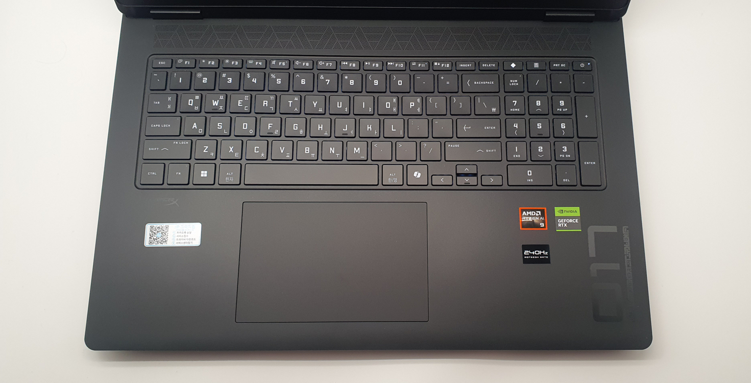 [최저가]HP 17인치 게이밍노트북 오멘(라이젠9 365/5070/램32GB/QHD/240Hz) 이미지