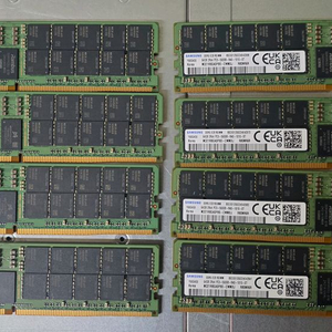 삼성 서버용 DDR5 64GB PC5-5600B 램 6개 이미지