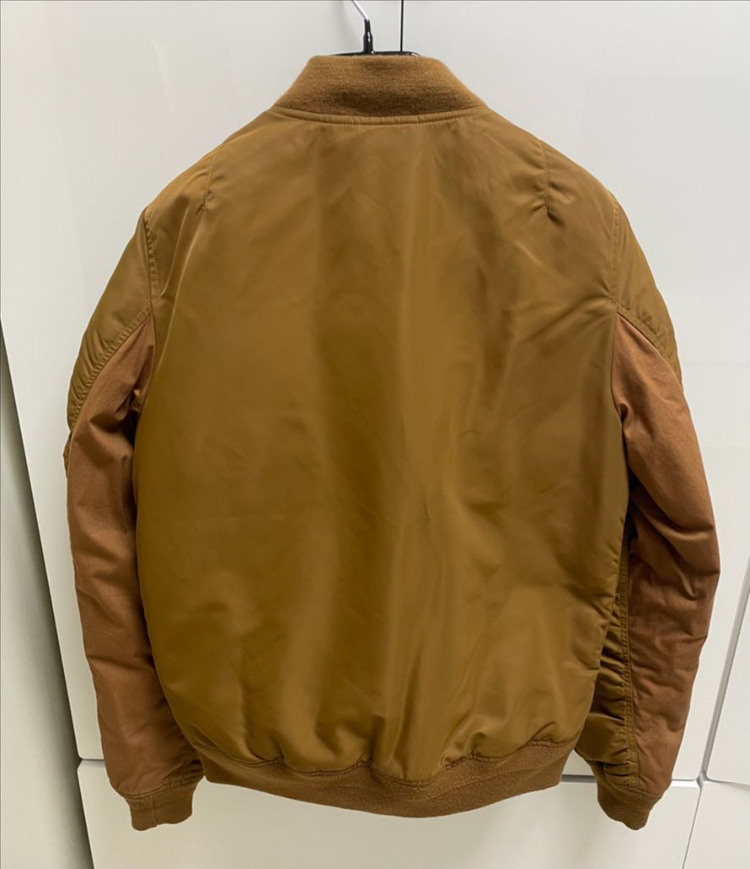 칼하트 wip 애쉬튼 MA-1 봄버 자켓 브라운 M (오버핏L) 이미지