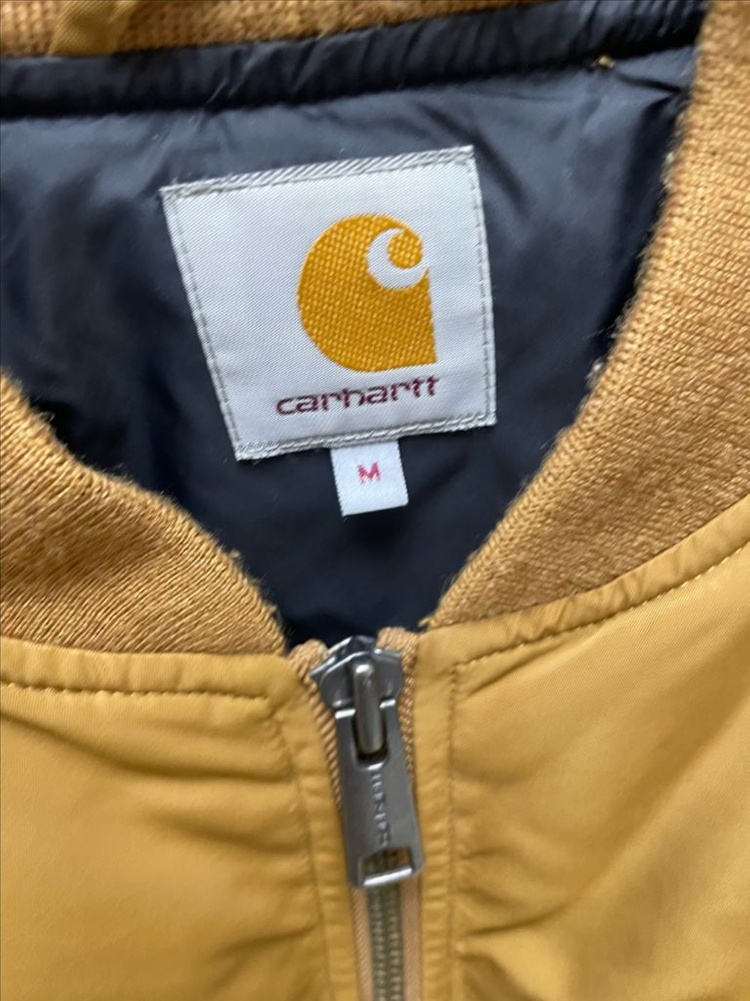 칼하트 wip 애쉬튼 MA-1 봄버 자켓 브라운 M (오버핏L) 이미지