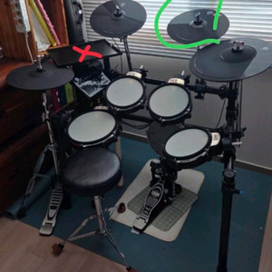 z드럼 전자드럼 v9-mr 이미지