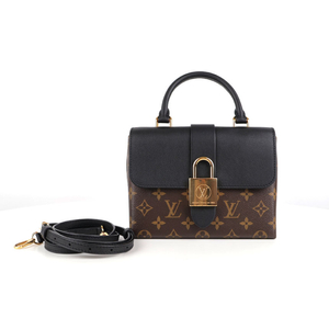 [중고명품다올] 루이비통 록키 BB 모노그램 탑핸들 토트 숄더백 블랙 M44141 이미지