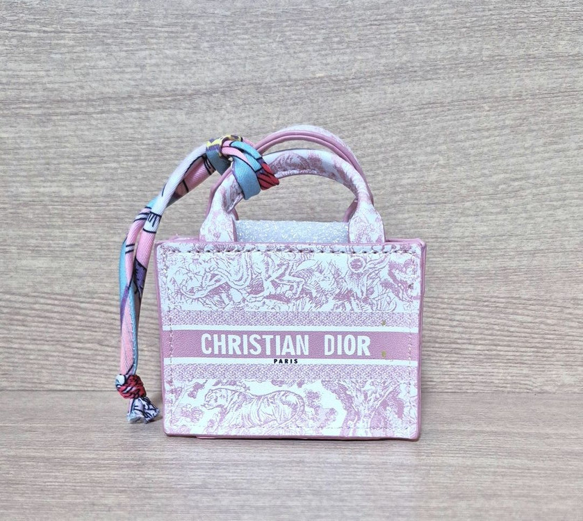 디올 미니백 이어폰백 동전지갑 디오르 미니백 키링 이미지