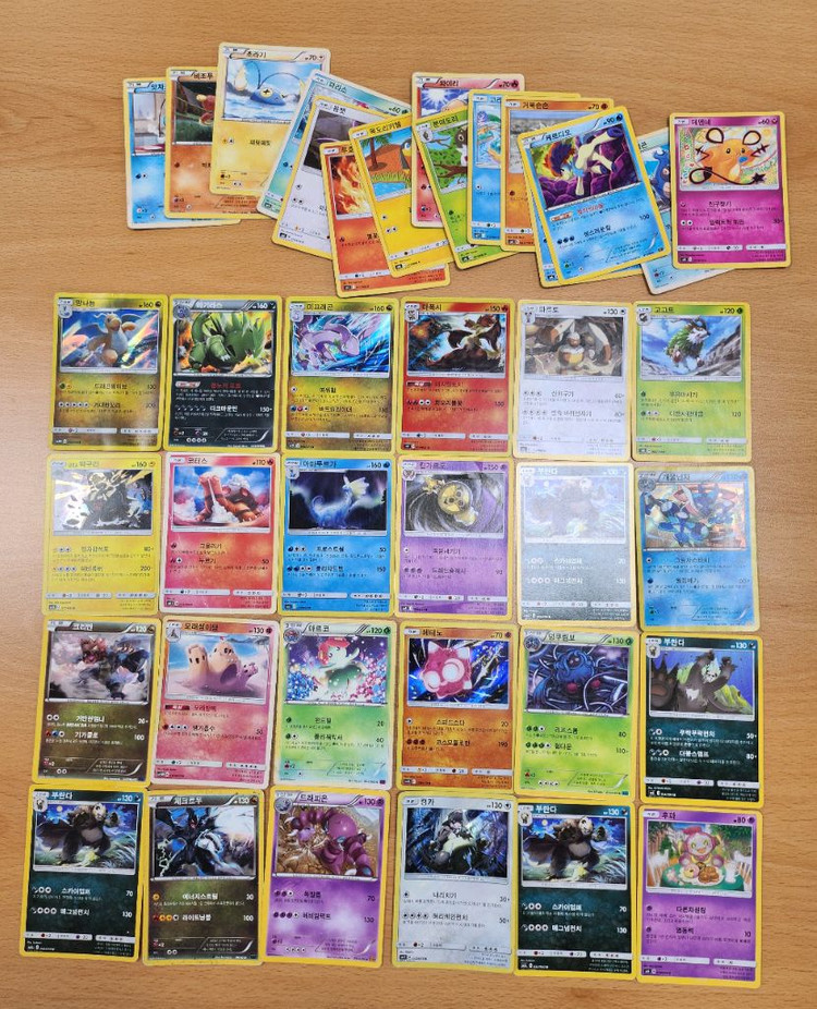 포켓몬 카드 GX(님피아/메타그로스/카푸나비나/제르네아스) 일괄+서비스 이미지