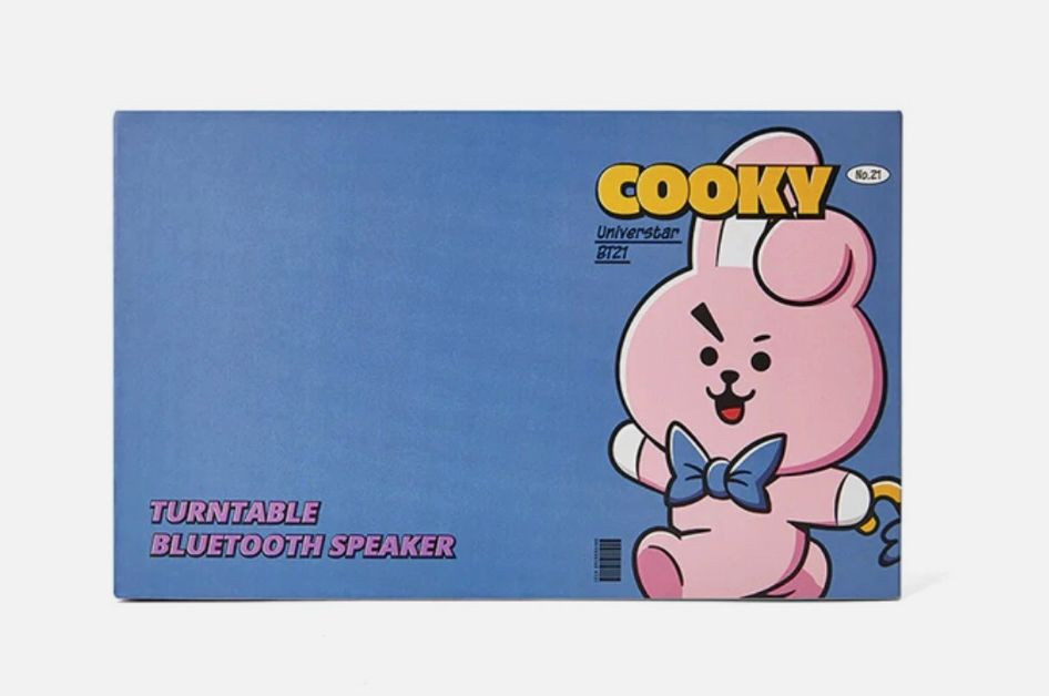 BTS BT21 턴테이블 블루투스 스피커 이미지