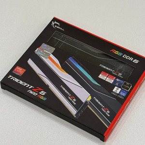 지스킬(G.SKILL) DDR5-6000 CL36 TRIDENT Z5 NEO RGB J 패키지 16G X 2 이미지