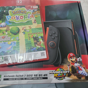 닌텐도스위치2 마리오카트 월드 세트 미개봉 + 포켓몬 포코피아 미개봉 이미지