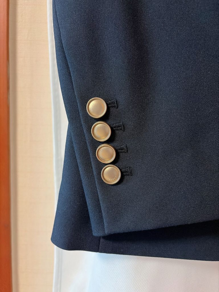 노앙 NOHANT 싱글 브레스트 자켓 네이비 M 판매합니다 ! 이미지