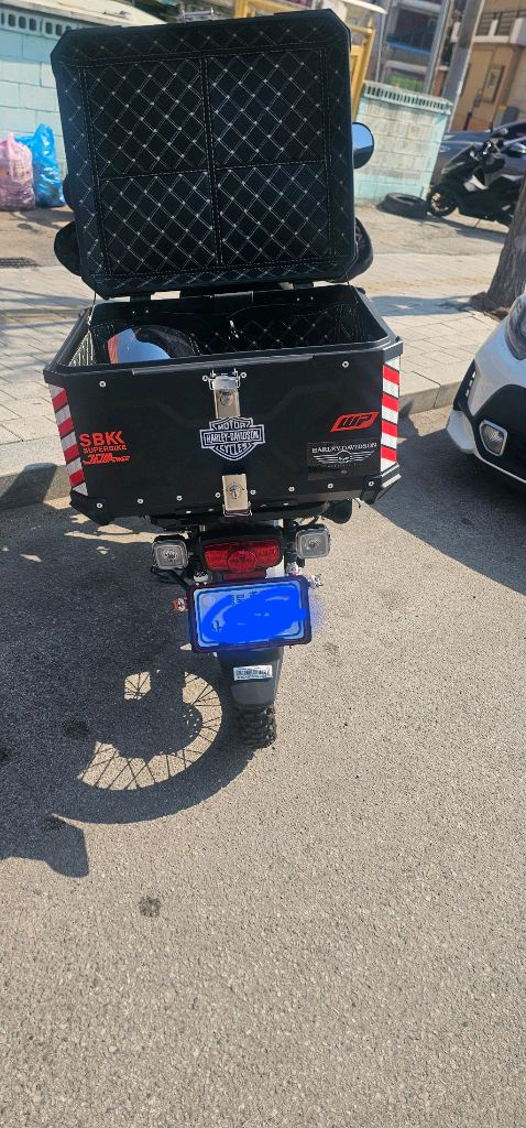 헌터커브 ct125cc 오토바이 이미지