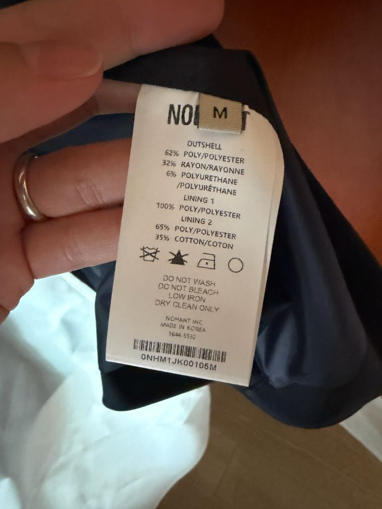 노앙 NOHANT 싱글 브레스트 자켓 네이비 M 판매합니다 ! 이미지