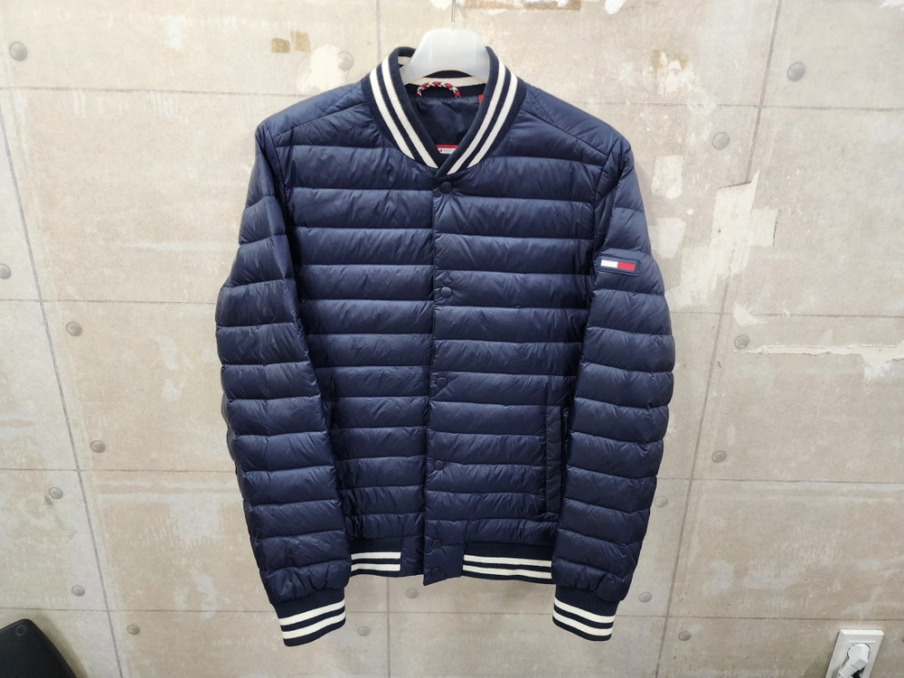 (S)타미힐피거 정품 남성 봄버 다운 경량패딩/95size/상태우수 - 안심되는 중고거래