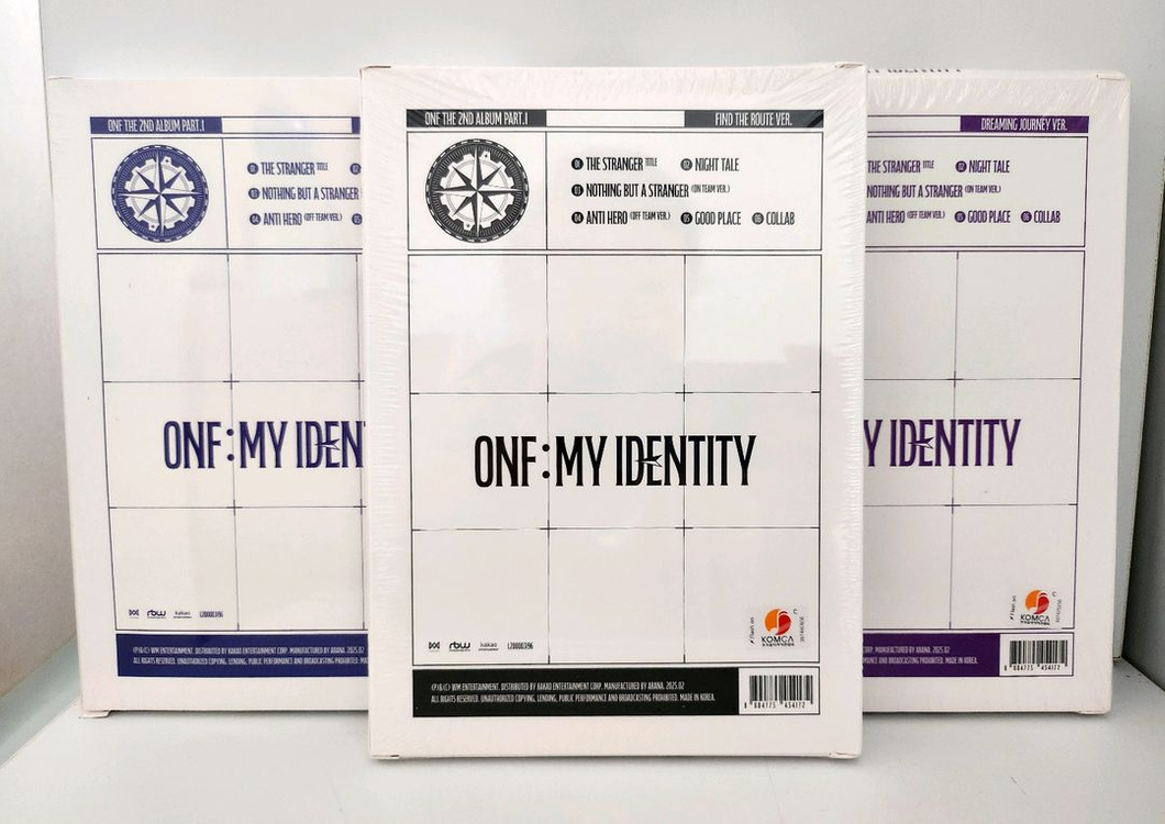 온앤오프 ONF 정규2집 MY IDENTITY (미개봉) 앨범 이미지