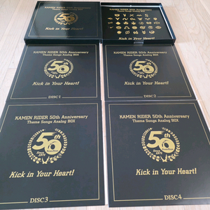 가면라이더 <50주년 기념반> OST 박스반 4LP 이미지