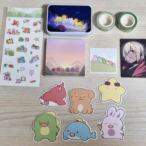 잠뜰 뜰팁 2024 시그 시즌그리팅 + 미궁 베이디 렌티큘러 판매 이미지