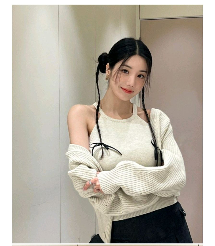 온앤온 홀터넥 랩가디건 SET 세트/1 이미지