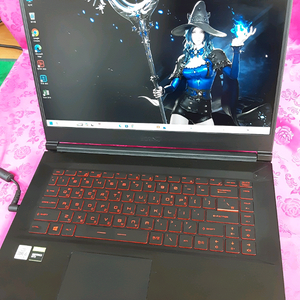 MSI GF63 게이밍노트북 i5-10세대 GTX1650 RAM16G 배그 롤 발로란트 이미지