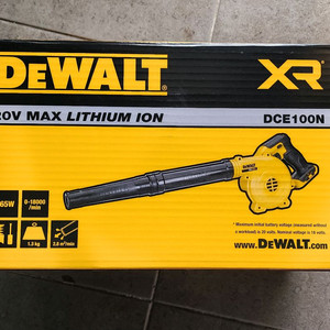디월트 DCE100N 콤팩트 충전 송풍기 18V 베어툴 브로워 본체만 이미지