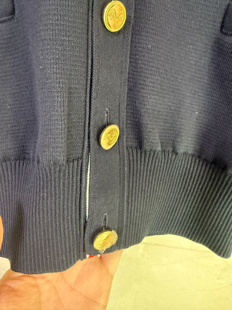 (새상품급) 25FW 톰브라운 밀라노 스티치 금장 가디건 2사이즈 이미지