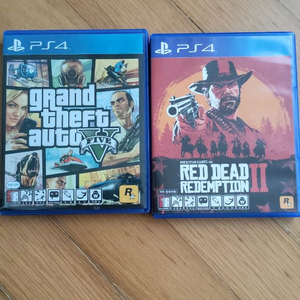 ps4 레드데드리뎀션2 + gta5 이미지