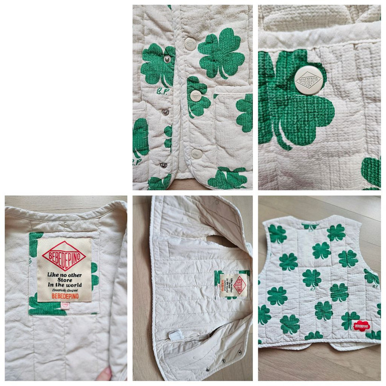 유아옷 베베드피노 조끼 110 이미지