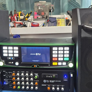 노래방 기계 풀세트 판매합니다. 태진 B2풀세트 이미지