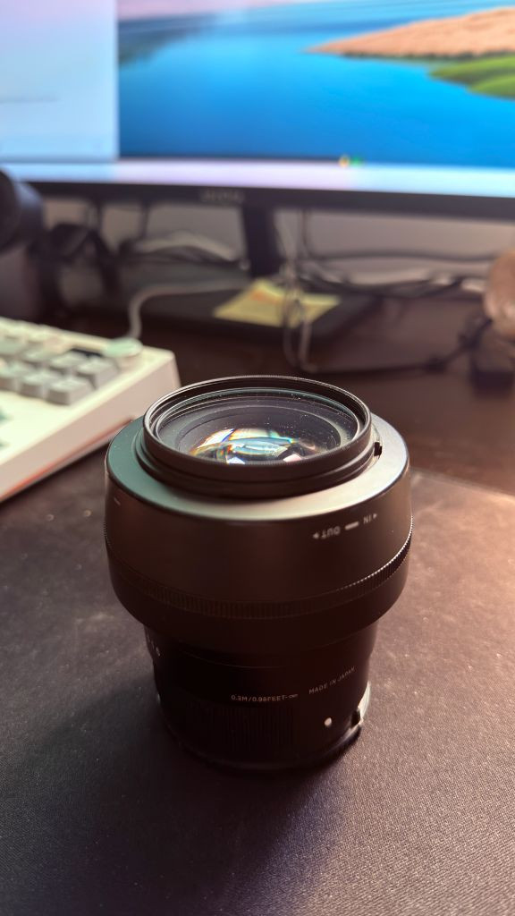 시그마 30mm F1.4 (삼식이) DC DN 52mm 렌즈 소니 e마운트 이미지