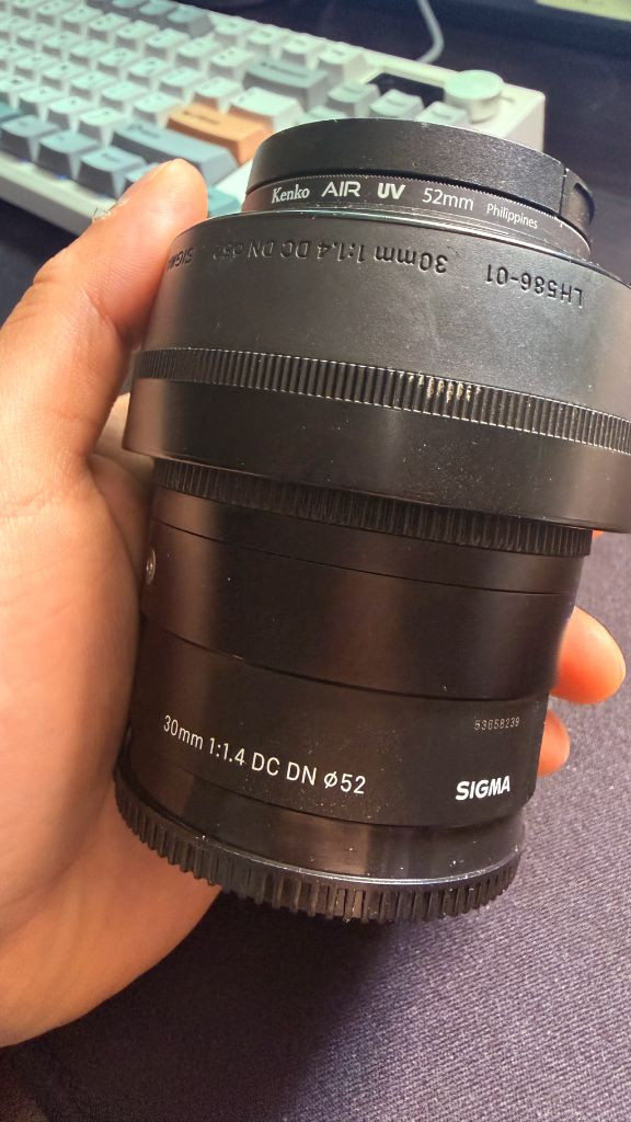 시그마 30mm F1.4 (삼식이) DC DN 52mm 렌즈 소니 e마운트 이미지