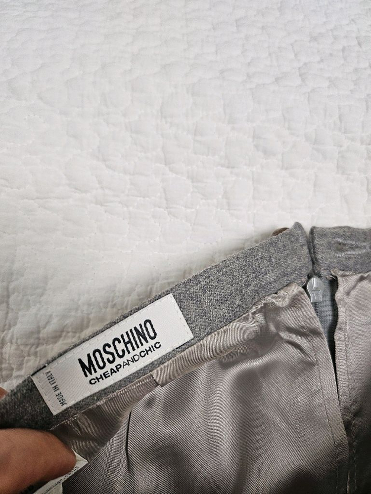 모스키노 버진 울 고급스커트usa4 이미지