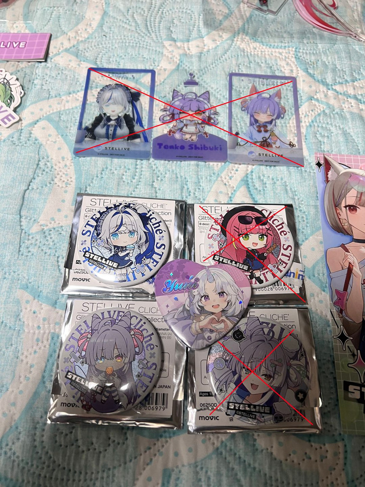 [판매] 스텔라이브 각종 굿즈 정리해요 이미지