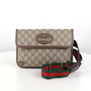 [중고명품다올] 구찌 네오 빈티지 GG 수프림 캔버스 웹 벨트백 493930 이미지