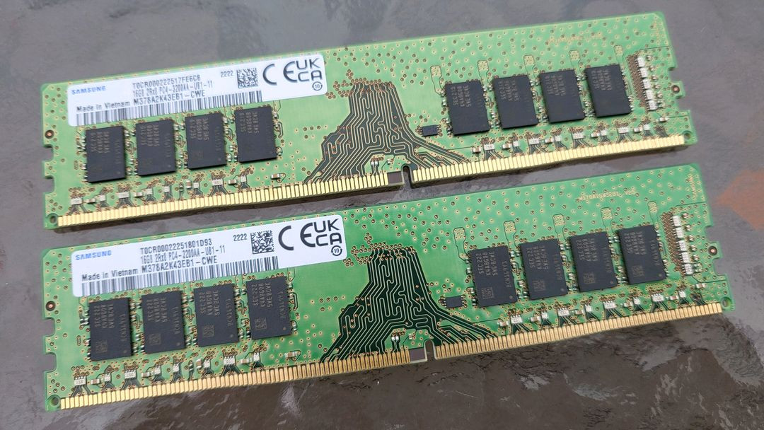 삼성 메모리 DDR4 3200 16g 32g 이미지