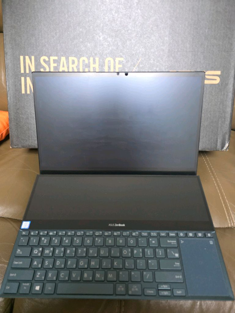 [A급/배터리교체완료] ASUS 젠북 프로 듀오 UX581GV (RTX2060, 4K듀얼, 1TB) 풀박스 이미지