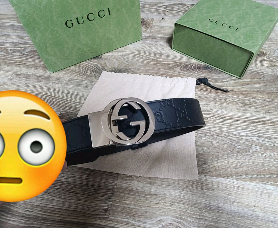 구찌 인터로킹 리버서블 벨트 28 29 30 GGgg벨트명품바이커백크로스백루이비통디올셀린느자켓수트에르메스생로랑 이미지